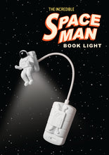 Load image into Gallery viewer, Poster graphic for the Space Man Book Light.
