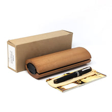 Load image into Gallery viewer, Stipula Novecento Chromo Fountain Pen - Fine 18k Nib - FLOOR MODEL
