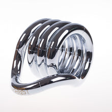 Load image into Gallery viewer, The Tangle Chrome twisted to its default shape. 
