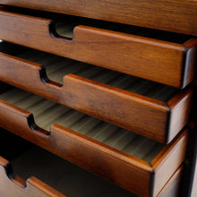 Load image into Gallery viewer, Toyooka Craft 40-Slot Oversize Pen Chest (Light Brown Finish)
