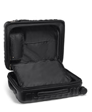 Load image into Gallery viewer, Interior view showing the panel divider unzipped. It features a zipper-closing pocket to store small items. 
