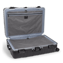 Load image into Gallery viewer, Interior view of the suitcase showing zipper-closing panel dividers
