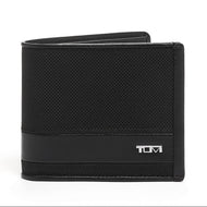 Front panel view of the wallet with Tumi logo