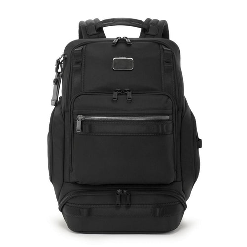 Front panel view of the backpack