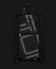Load image into Gallery viewer, Front panel view of the suitcase on a black background. 
