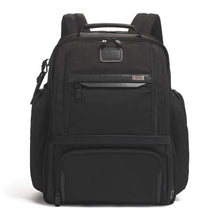 Load image into Gallery viewer, Front panel view of the black backpack
