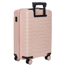 Load image into Gallery viewer, Angled back view of the suitcase on a white background. 
