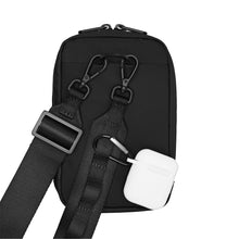 Load image into Gallery viewer, Close up to the Back Panel and the Accessory Loop. 

