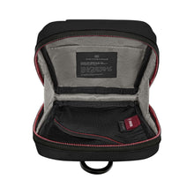 Load image into Gallery viewer, Top view of the pouch showing the opened interior. 
