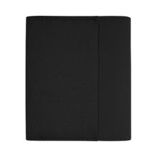 Load image into Gallery viewer, Back view of the tri-fold wallet. 
