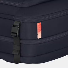 Load image into Gallery viewer, Side panel close up showing a card compartment. 
