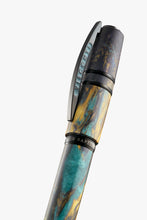 Load image into Gallery viewer, Close up to the cap of the Visconti Earth Origins Pen. 
