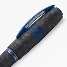 Load image into Gallery viewer, Pen with blue accents and &#39;Visconti&#39; branding on a white background.
