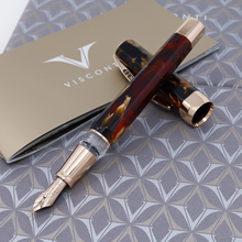 Load image into Gallery viewer, Visconti Opera Master Fountain Pen &quot;Firestorm&quot; Limited Edition
