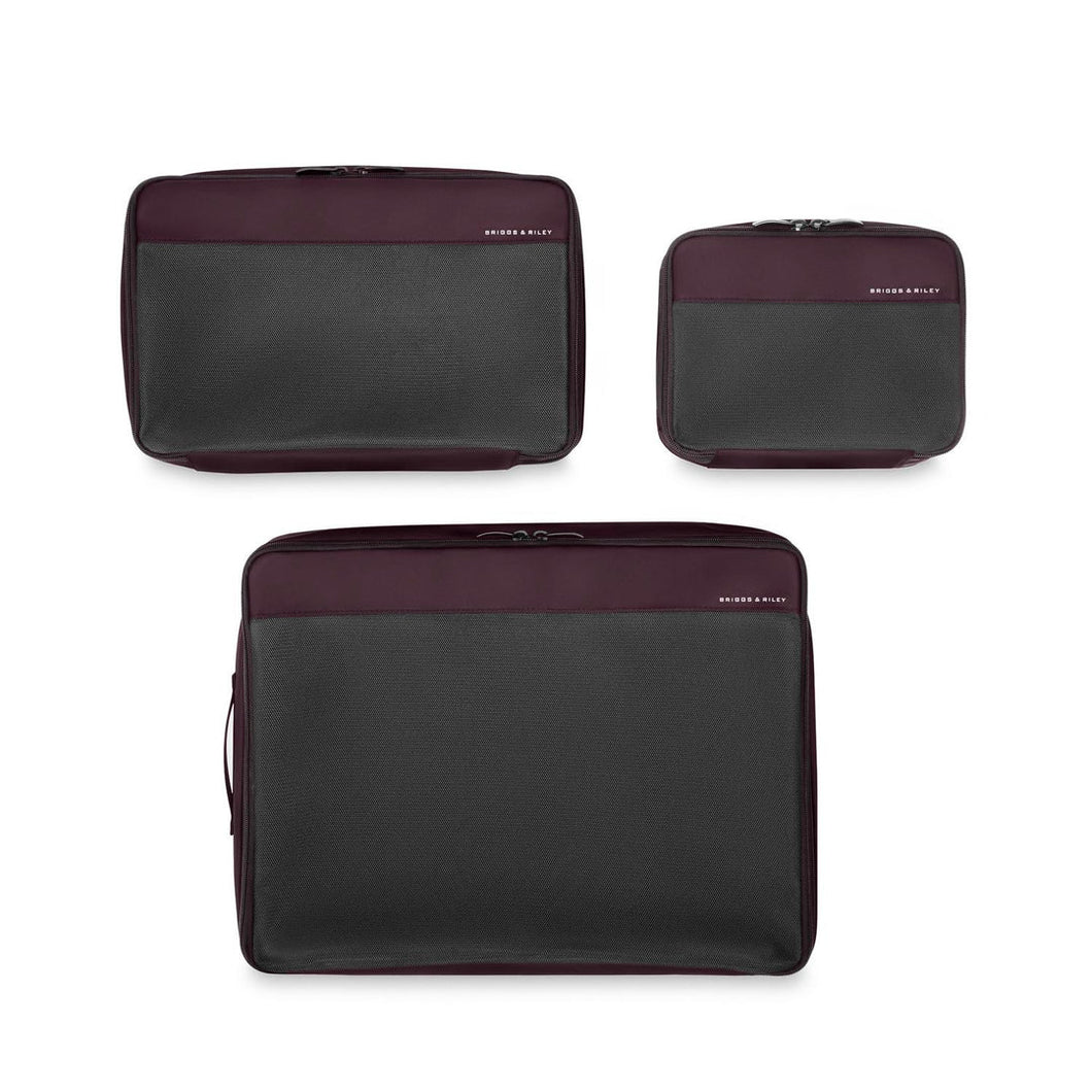 Check-In Compression Packing Cube Set - Plum