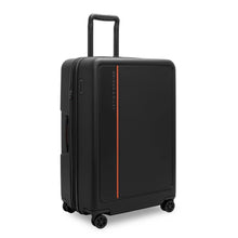 Load image into Gallery viewer, full anlgled view of the black  Briggs &amp; Riley Large 30” Hardside Expandable Spinner
