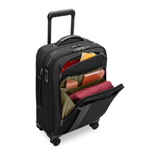 Load image into Gallery viewer, Briggs &amp; Riley ZDX 22&quot; Expandable Carry-On Spinner - Black
