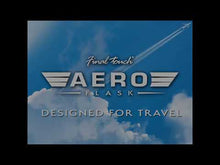 Load and play video in Gallery viewer, The Aeroflask has a capacity of 3.4 ounces. The bottom portion functions as a funnel for simple filling. 

