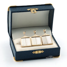 Load image into Gallery viewer, Rolls Royce Solid 18k Gold Cufflinks and Tie Tack with Presentation Box
