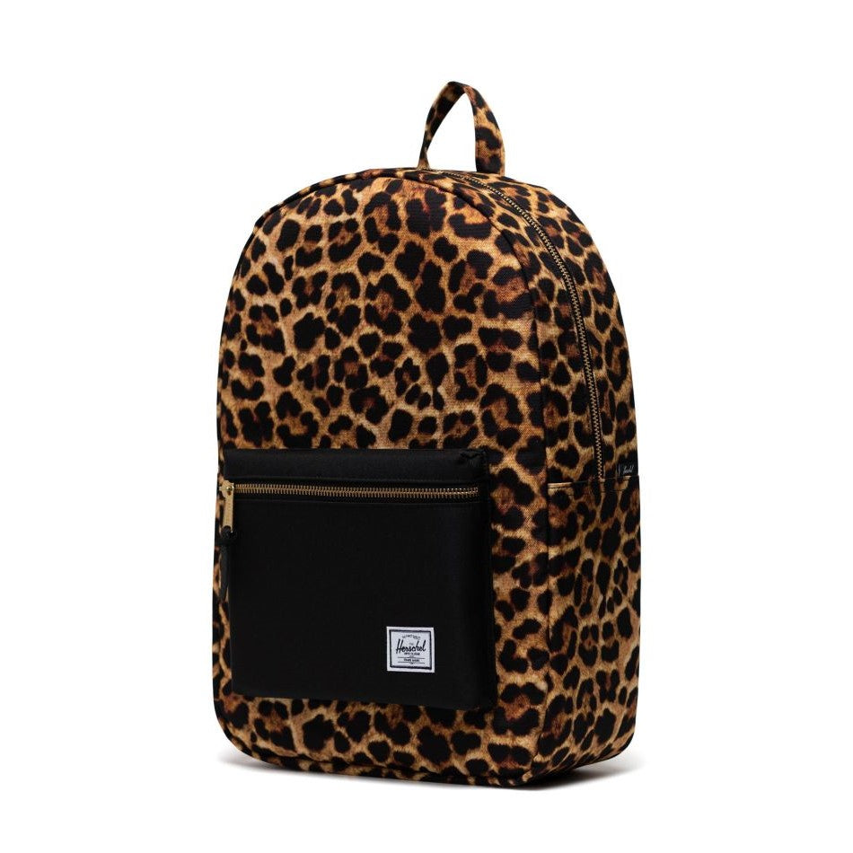 herschel backpack animal print Classic Leopard Waves The zippered front pocket features a key clip Herschel Heritage Backpack Youth Leopard