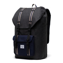 Load image into Gallery viewer, Herschel Little America Backpack - Black Crosshatch/Peacoat
