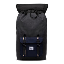 Load image into Gallery viewer, Herschel Little America Backpack - Black Crosshatch/Peacoat
