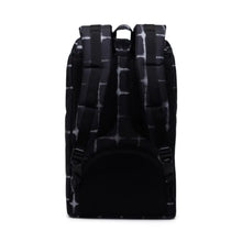Load image into Gallery viewer, Back panel view of the backpack with padded back and shoulder straps.
