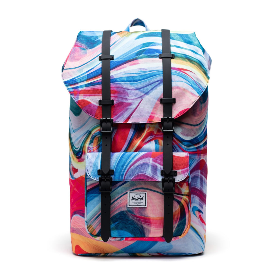 Herschel Little America Backpack - Paint Pour Multi