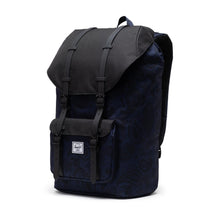 Load image into Gallery viewer, Herschel Little America Backpack - Paisley Peacoat/Black
