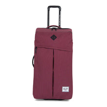 Load image into Gallery viewer, Front panel view of the Wine Grid Parcel Suitcase.
