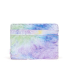 Load image into Gallery viewer, Back view of the Pastel Dye Charlie Card Case. 
