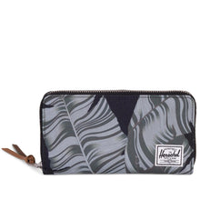 Load image into Gallery viewer, Front view of the Thomas Wallet in Black Palm.
