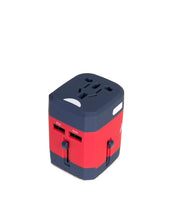 Load image into Gallery viewer, Herschel Supply Co. Travel Adapter - Navy/Red
