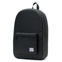 Load image into Gallery viewer, Angled view of the black Packable Daypack 
