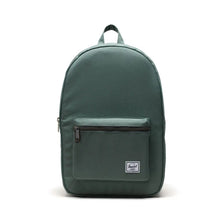 Load image into Gallery viewer, Front view of the dark forest green Packable Daypack. 
