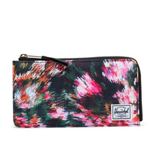 Load image into Gallery viewer, Front view of the Jack Wallet in Pixel Floral.
