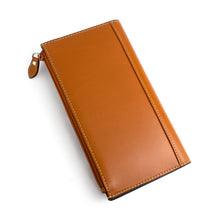 Load image into Gallery viewer, Lodis Audrey Tess Clutch Wallet - Toffee Leather
