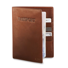 Load image into Gallery viewer, Bella Soft Leather Hipster Passport Wallet
