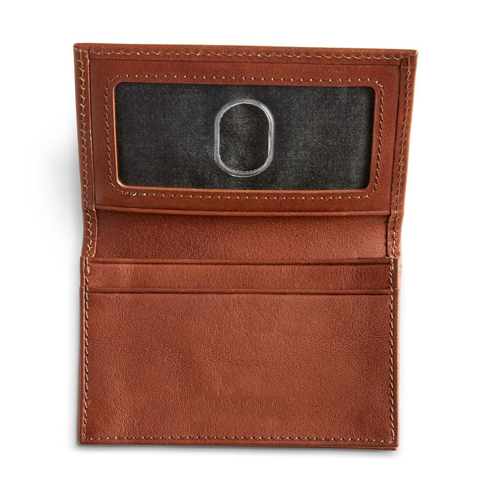 Di Lusso Vegetable Tanned Leather RFID Gusseted Card Case