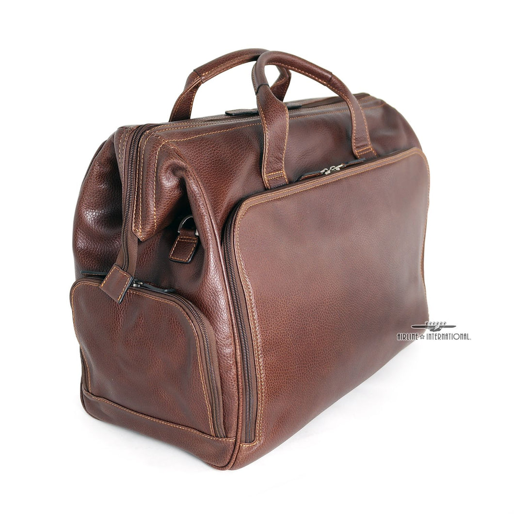 Classico Collection Tumbled Leather Club Bag