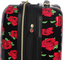 Load image into Gallery viewer, Betsey Johnson Covered Roses 3-Piece Luggage Set
