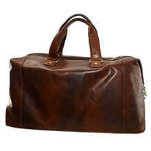 Load image into Gallery viewer, Cheyenne Hand-Stained Antique Buffalo Companion Duffel
