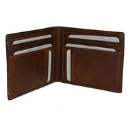 Cheyenne Hand-Stained Antique Buffalo 12-card slot Wallet