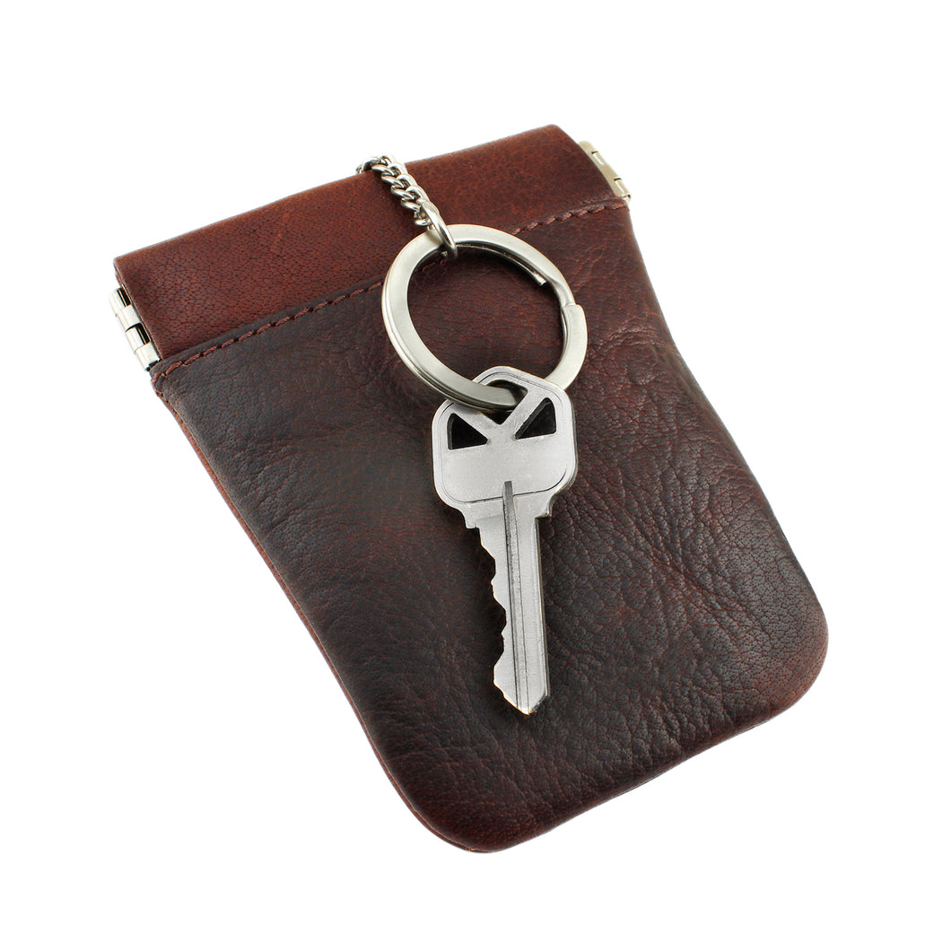Cheyenne Leather Key/Coin Pouch
