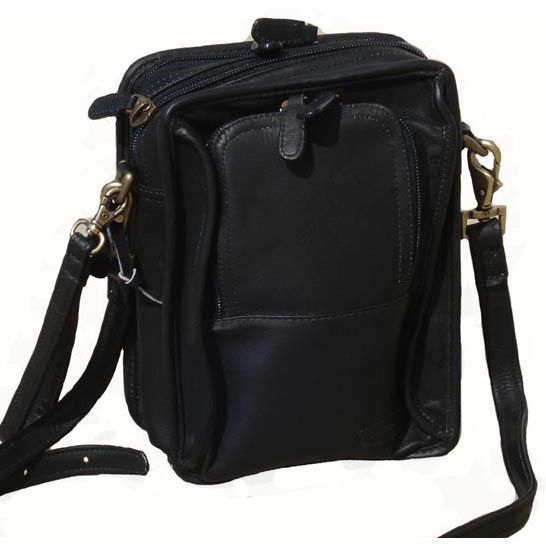 Dorado Leather Gadget Travel Bag