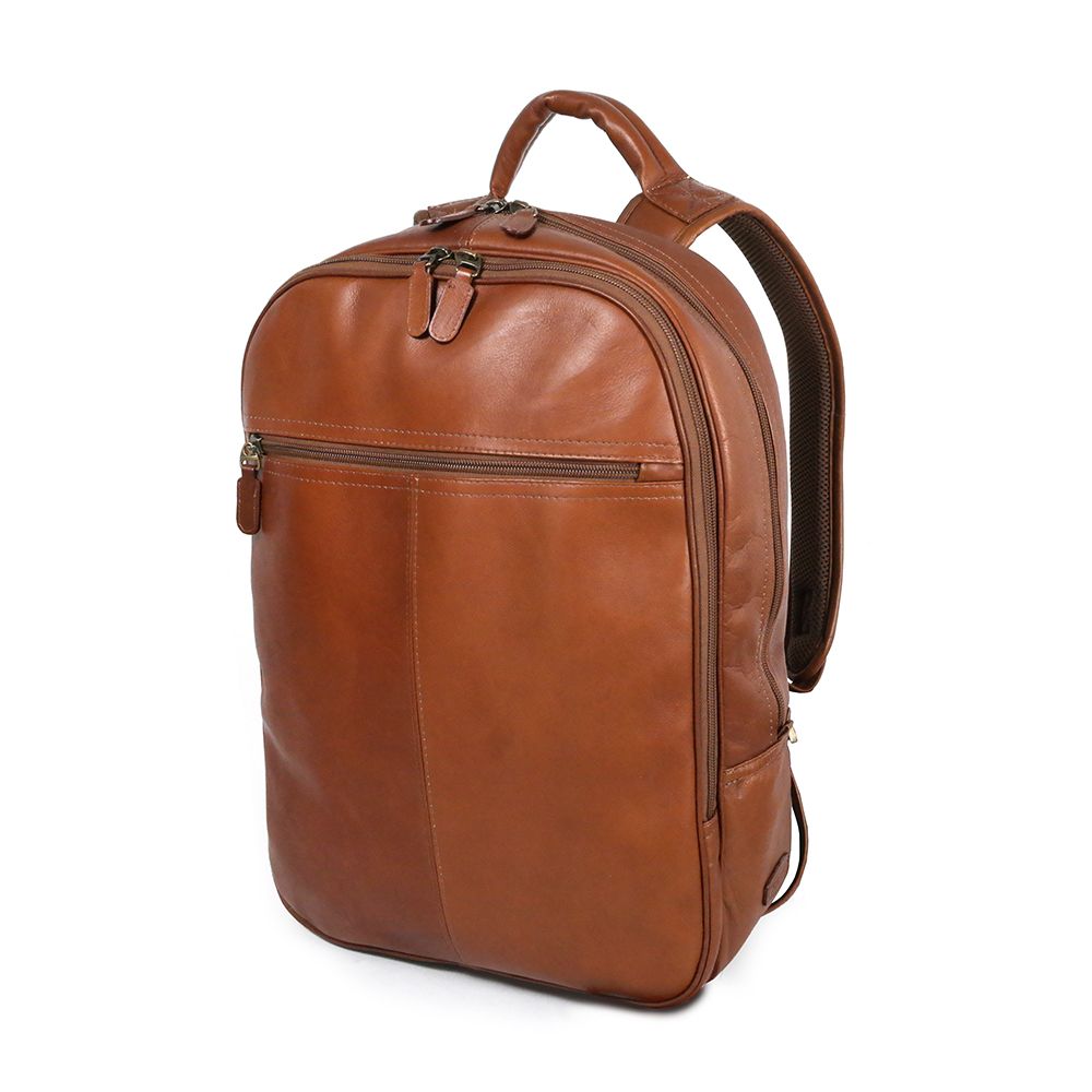 Dorado Leather Deluxe Laptop Backpack