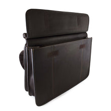 Load image into Gallery viewer, DayTrekr Leather Dowel-Top Flap Brief
