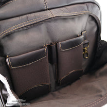 Load image into Gallery viewer, DayTrekr Leather Slim Backpack
