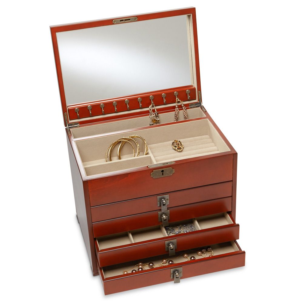 Four-Drawer Jewel Box