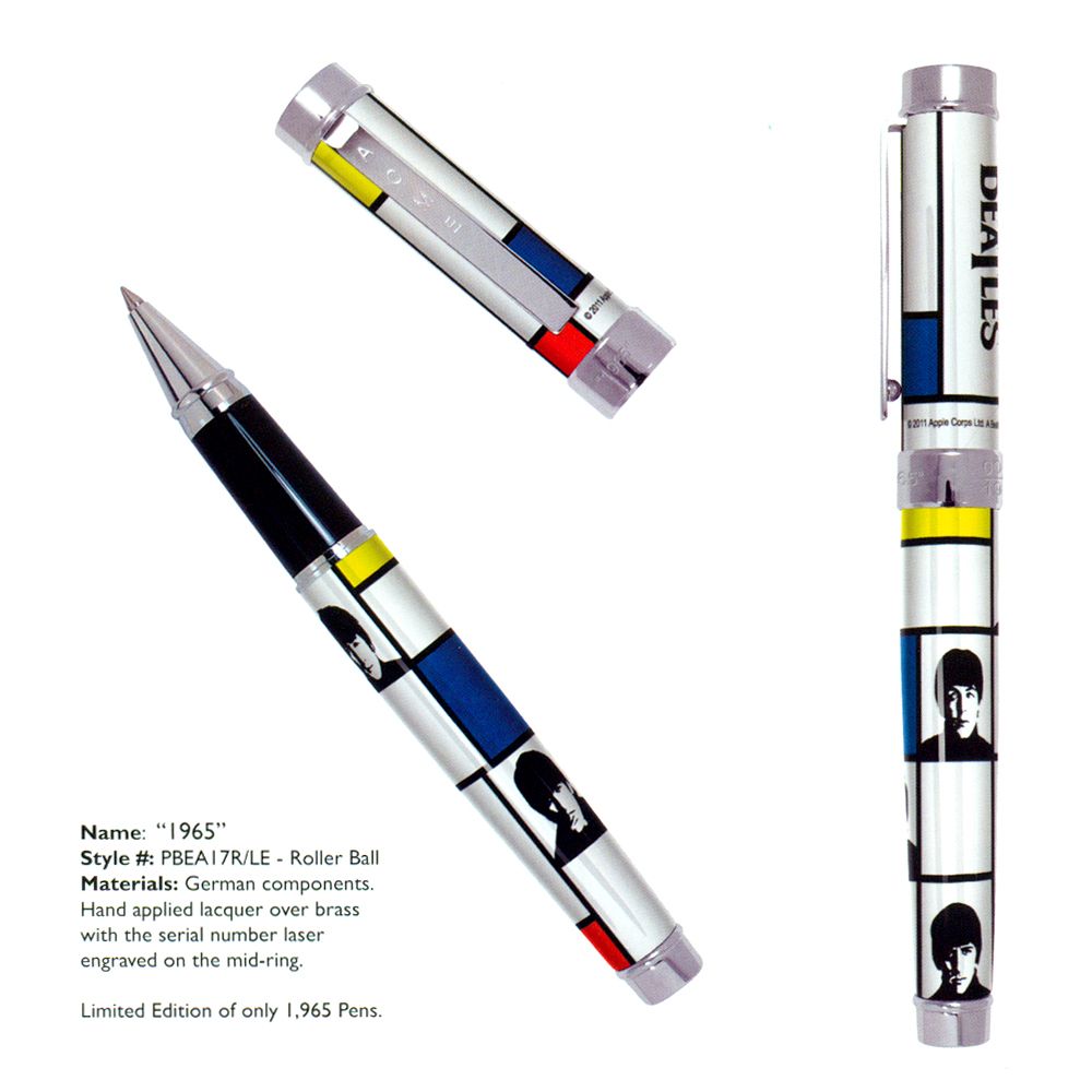 ACME Beatles 1965 Limited Edition Rollerball Pen Details